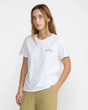 RVCA Women's Odai Relaxed  Tee - Whisper White