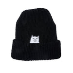 Ripndip Lord Nermal Ribbed Beanie - Black