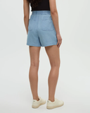 Tentree Women's Organic Cotton Denim Cascades Shorts - Light Wash