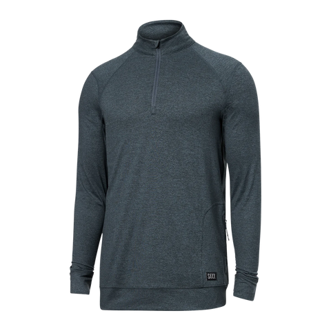 Saxx Mens Peakdaze Casual Sport Half Zip