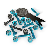 INDY Genuine Parts 1 in Phillips Hardware Blue/Black Pk/10 w/tool