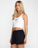RVCA Womens Horace Tank - Vintage White