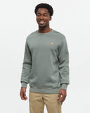 Tentree Mens Emerald Edge Crew - Agave Green