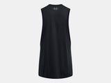 Under Armour Men's UA Left Chest Cut-Off Tank - Black - 001
