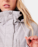 Roxy Womens Billie Snow Jacket - Heather Gray