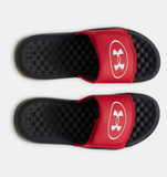 Under Armour Men's Ignite Pro 8 Slides - Red / Black / White - 600