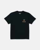 RVCA Mens Palmgrove Short Sleeve Tee - Black