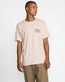 RVCA Mens Exotica SS Tee - Peach