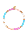 Pura Vida Sunset Stretch Bracelet ~ Gold