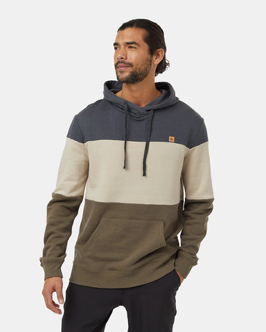 Tentree Mens TreeFleece Blocked Reynard Hoodie