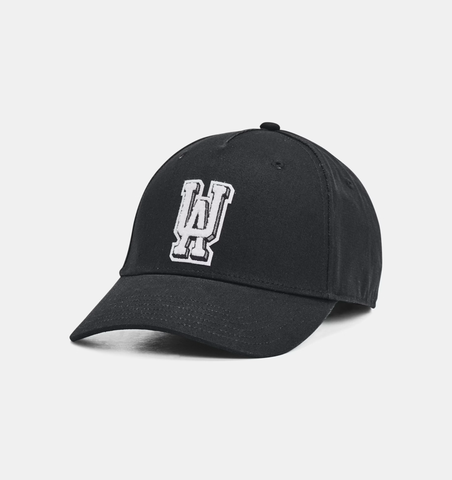 Under Armour Men's UA SportStyle Snapback Hat - Black / White - 001