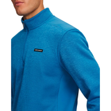 Under Armour Men's SweaterFleece Hybrid 1/4 Zip Neck Sweater - Aegean Blue - 430