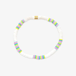 Pura Vida Seascape Vinyl Disc Stretch Anklet ~ Buena