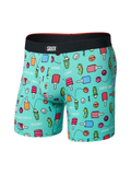 Saxx Vibe Xtra Soft Comfort Underwear - Pixel Ball - Surf Side