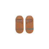 Stance Icon No Show Socks - Dark Oatmeal