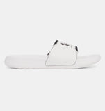Under Armour Men's UA Ignite Select Slides - White / Black - 100