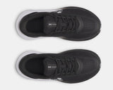 Under Armour Boys' PS UA Chase Running Shoes - Black / White - 001