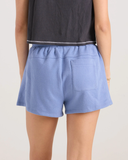 Volcom Women's Lived In Fleece Shorts - Horizon Blue