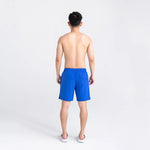 Saxx Mens Oh Buoy Stretch Volley 7" Swim Short - Sport Blue