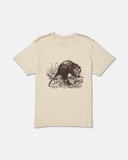RVCA Mens Horton Possum Short Sleeve Tee - Ceramic