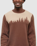 Tentree Mens Juniper Sweater - Clove/Birchwood