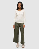 Tentree Women's Knowles Henley - Undyed