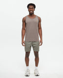 Tentree Mens Pender Tank - Falcon Heather