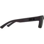 Spy Montana Sunglasses - Soft Matte Black - HD Plus Grey Green Polar