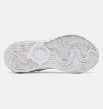 Under Armour Womens Ace Low 2 - White / Halo Gray - 101