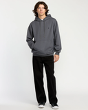 Volcom Mens Single Stone Pullover Hoodie - Asphalt Black