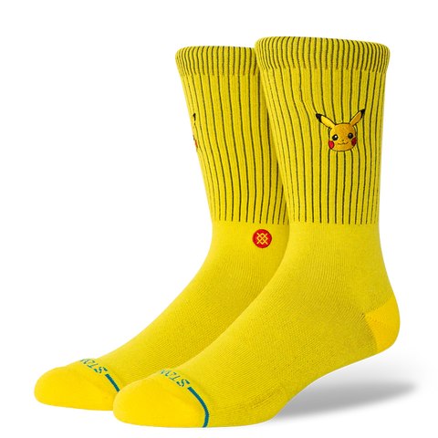 Stance x Pokémon Pikachu Crew Socks
