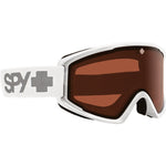 Spy Crusher Elite Snow Goggles - White w/ HD LL Persimmon