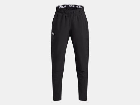 Under Armour Boys' UA Hockey Warm Up Pant - Black / White - 001