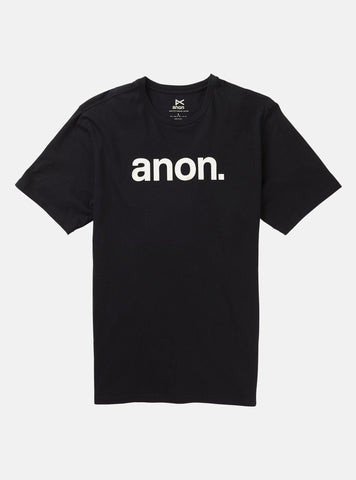 Anon Short Sleeve T-Shirt - True Black