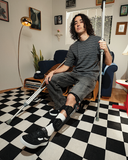 Vans Mens Skate Rowan Z3 Shoe - Black / White / Red