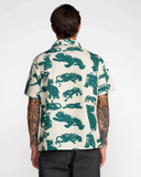 RVCA Mens TJP All Over Short Sleeve Shirt - Ceramic
