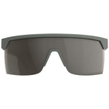 Spy Super Flynn Sunglasses - Matte Olive Green - Happy Bronze Pewter Mirror + ANSI