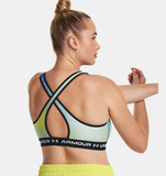 Under Armour Women's Armour® Mid Crossback Printed Sports Bra