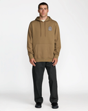 RVCA Mens Palm Grove Hoodie - Coyote