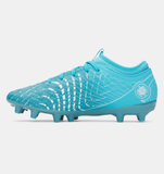 Under Armour Kids UA Magnetico Select 5 FG Jr. Soccer Cleats - Boundless Blue / White - 471