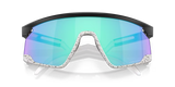Oakley BXTR Sunglasses - Matte Black W/ Prizm Sapphire