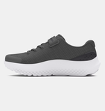 Under Armour Boys' PS UA Surge 4 AC Running Shoes - Castlerock / Anthracite - 026