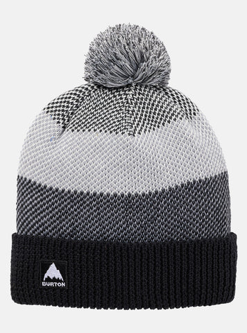 Burton Kids Fleece-Lined Pom Beanie - True Black