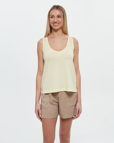 Tentree Womens Kinney Tank - Sunray Heather