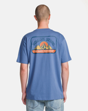 Volcom Mens Great Divide Short Sleeve Tee - Blueberry