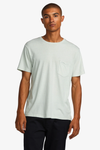 RVCA Mens PTC 2 Pigment SS Tee - Green Tea