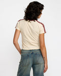 RVCA Womens That Balance Baby Tee - Sand