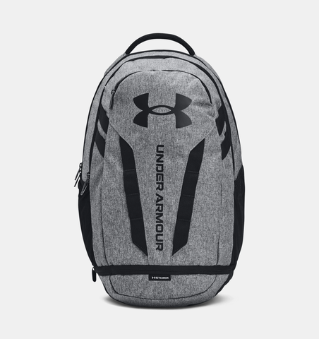 Under Armour UA Hustle 5.0 Backpack - Black / Graphite Medium Heather