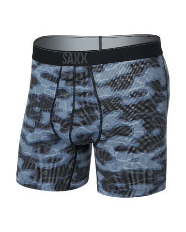 Saxx Quest Underwear - Waterdrop Camo - Black