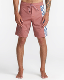 RVCA Mens Trax 18" Trunk - Rust